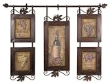 Purple Gray Brown Hanging Wine by Uttermost [並行輸入品]
