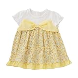 (チャックルベビー) chuckle BABY * スウィートガール * 小花柄 ワンピース 【 18SS 】 イエロー 90cm P2221-90-41