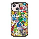 CASETiFY インパクトケース iPhone 13 Mini - Fun Friends By Jon Burgerman - クリア ブラック