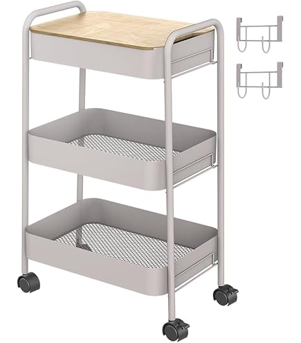 Amazon.co.jp: 無印良品 スチールパイプ ワゴンラック 3段 収納 幅49.5