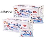 【お得２箱】水99％Super　Double AQUA（ダブルアクア）　たっぷりの水で洗い流すおしりふき　55枚×12個　厚手タイプ
