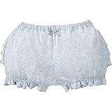 コンビミニ ヒップフリルブルマ 80 杢グレー