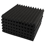 6Pcs 30X30X3Cm Soundproofing Sound-Absorbing Noise Foam Tiles