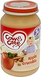 Cow & Gate Apple Crumble 7mth+ (200g) 牛とゲートリンゴクランブル7Mth + （ 200グラム）