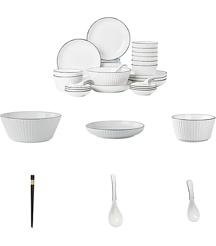 Amazon.co.jp: Ornatego フルーツ柄陶器ボウル4点セット 家庭用 朝食