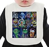 Muppet Doctor Who ネクタイを有する有機ビブ Medium