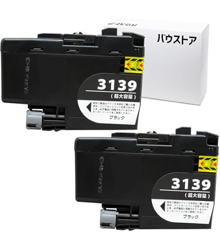Amazon.co.jp: バウストア brother LC3139 互換インクカートリッジ 3色