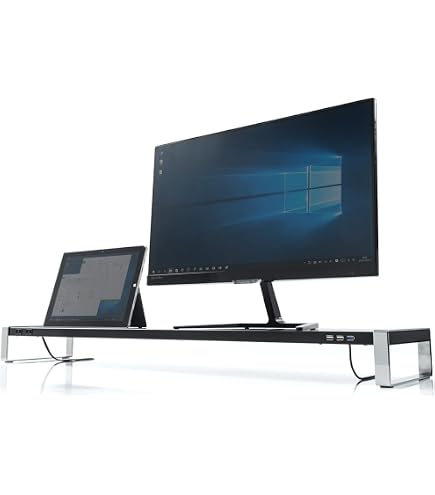 Amazon.co.jp: エクステンションデスク 昇降式 モニター台