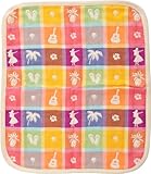 エムール 6重織りガーゼ ベビーミニケット ハワイアン柄 65×50cm 日本製 [Baby Product] [Baby Product]