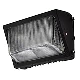 LEDwholesalers 60-Watt Outdoor LED Wall Pack Security Light Fixture UL-Listed, Neutral White 4000K, 