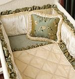 Green Frog Art Decorative Cradle Pillow, Barcelona by Green Frog Art