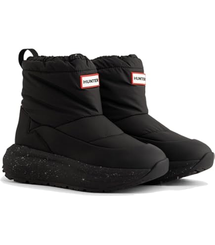 【未使用】ハンター　スノーブーツ　ショート　ブラック　39（25㎝） Amazon.co.jp: [HUNTER] ユニセックス ユニセックス ハンター グリップ