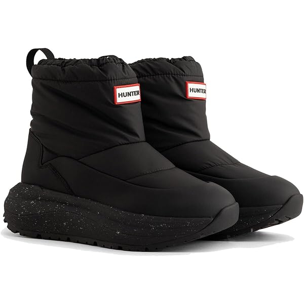 【ハンター】HUNTER GRIP SHORT  BOOT-Black(男女兼用) Amazon | [ハンター] ユニセックス ユニセックス グリップ