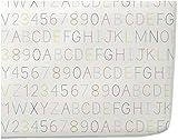 Pehr Designs Crib Sheet - Alphabet by Pehr Designs