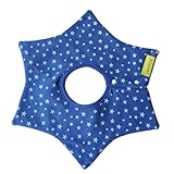 BEATON　JAPAN ベビー 選べる コットン 防水 スタイ (ネイビー・スター)