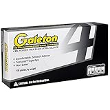 Galeton 11204-XXL 11204 Nitrile Black 4 mil Disposable Gloves, Powder Free, Box of 100, XX-Large by 