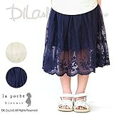 (ラポシェビスキュイ) La poche biscuitレーススカパン/ 夏 80 アイボリー