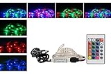 tdrshine USB LED照明ストリップfor HDTVマルチカラーRGB – USB LEDバックライトストリップwith Dimmer forバイアス照明HDTV、フラット画面テレビLCD、