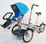 High End Convertible 3 in 1 Folding Stroller Bike with Big 16 'ホイール、ストレージ、Sun Shade by kidsviponline
