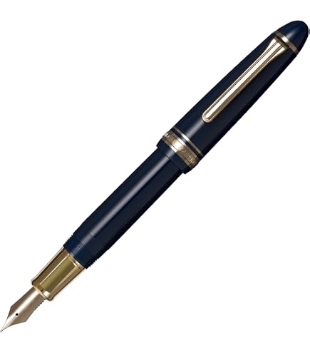 Amazon | Sailor 1911 Large Black Gold Trim 21K Gold Medium Point