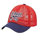 [赤い帽子] 3-4Yベビーキャップ、ベビー野球帽、夏のベビーキャップ