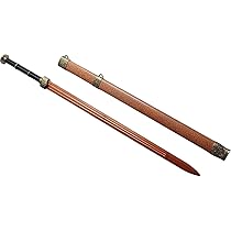Amazon | Sutenno 漢剣 居合道刀 中国風木剣 鞘付き 居合刀 八面