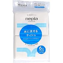 Amazon.co.jp: ネピア 水に流せるポケットティッシュ プレミアムソフト