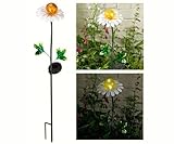 STI Smart Solar Inc. STI6131WRM1 Metal Daisy Solar Stake Light by Smart Solar