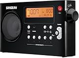 Sangean PR-D7 BK AM/FM Digital Rechargeable Portable Radio - Black　並行輸入