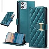 Kitzomi for Xiaomi Redmi 12 5G ケース 手帳型 レドミ12 5g スマホケース 手帳型 xiaomi 12 5g ケース redmi 12 5g xig03 ケース redme12 5g スマホケース レッドミー12 5g ケース redmi 12 5g 手帳型ケース 上品 高級レザー 人気 ブランド スタンド機能 カード収納 マグネット開閉式 耐衝撃[ターコイズ]