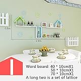 ALUP- 家のボードの壁の子供、壁のある幼稚園の背景装飾フレーム、パーティションの壁クリエイティブウォールシェルフ ( 三 : I )