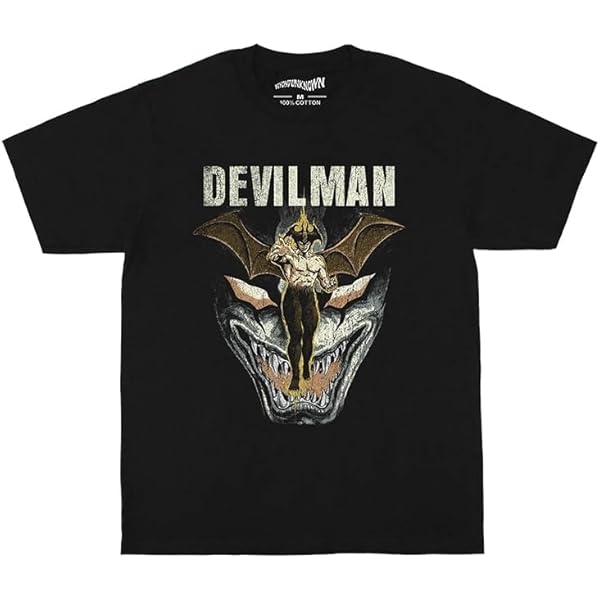 DEVILMAN DVDボックス 3枚組 初回生産限定特典Tシャツ付き Amazon | [DJUNA] 永井豪 デビルマン Devilman 復古 アニメ 漫画