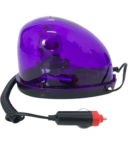 紫色 回転灯 シガーソケット 12V Amazon.co.jp: AOBOPO カタツムリ型回転警告灯｜パープル 12V 強力