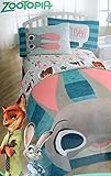 Disney Zootopia 4 Piece Bedding Set Comforter and Sheets (Twin Size) [並行輸入品]