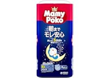【パンツ ビッグサイズ】マミーポコ 夜用パンツ ドラえもん オムツ（12~22kg）28枚