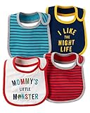 カーターズ Carter's スタイ ビブ しっかり吸収 3層構造 4枚組 4-Pack Teething Bibs フリーサイズ [並行輸入品]