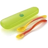 リッチェル おでかけランチくん 離乳食スプーンセット(ケース付) マルチカラー