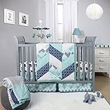 Mosaic 3 Piece Baby Crib Bedding Set by The Peanut Shell by The Peanut Shell