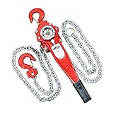 レバーホイスト チェーンブロック 定格荷重約1.5t 約1500kg 標準揚程約3m 荷締め 荷揚げ 引寄せ 固定 建築 運搬 土木 災害復旧 アウトドア DIY 吊り 引っ張り 荷締機 牽引 チェー