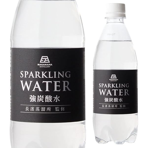 Amazon.co.jp: 強炭酸水 長濱蒸溜所監修 SPARKLING WATER 500ml×24本 1