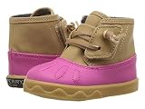 [スペリー] Sperry Kids ガールズ Icestorm Crib (Infant/Toddler) ベビーシューズ Tan/Pink 4 Toddler - M [並行輸入品]
