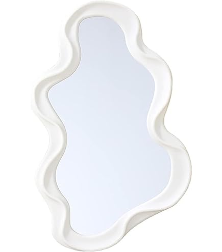 Amazon.co.jp: umbra 鏡 ミスト ミラー 61×46cm 壁掛け 大型 楕円形