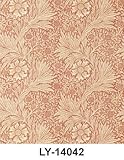 輸入壁紙 LY-14042/レッド マリーゴールド Marigold Morris & Co.(イギリス) ウィリアム・モリス 52cm×10m