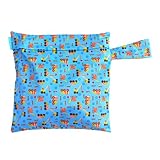 Charlie Banana Washable Diaper Tote Wet Bag - Under Construction by Charlie Banana