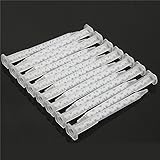 ILS - 15 pieceS 50ML MA5.4-17S AB Gule Epoxy Adhesive Applicator Mixing Nozzle