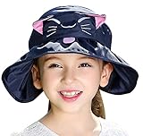 [インソミラ] InSomila 子供 キッズ ハット つば広 赤ちゃん キャップ サファリハット 折りたたみ 帽子 サンバイザー フィッシャーマンハット 女の子 男の子 紫外線 UVカット 日よけ 