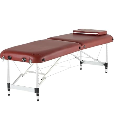 Amazon.co.jp: 折りたたみ マッサージベッド 軽量 (アルミ・有孔) 長さ