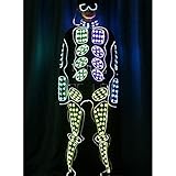 Jomax DMX512 Controlled LED light up Fiber Optic Jumpsuits