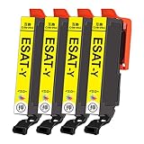 【SUNINK】SAT-Y 互換インクカートリッジ エプソン用 SATインク 4本【SAT-Y(イエロー)】対応機種：EP-816A EP-716A EP-715A EP-815A EP-712A EP-713A EP-714A EP-812A EP-813A EP-814A