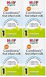 HIPP organic　combiotic (ステップ1　（0から6ヶ月）　800ｇ 4箱